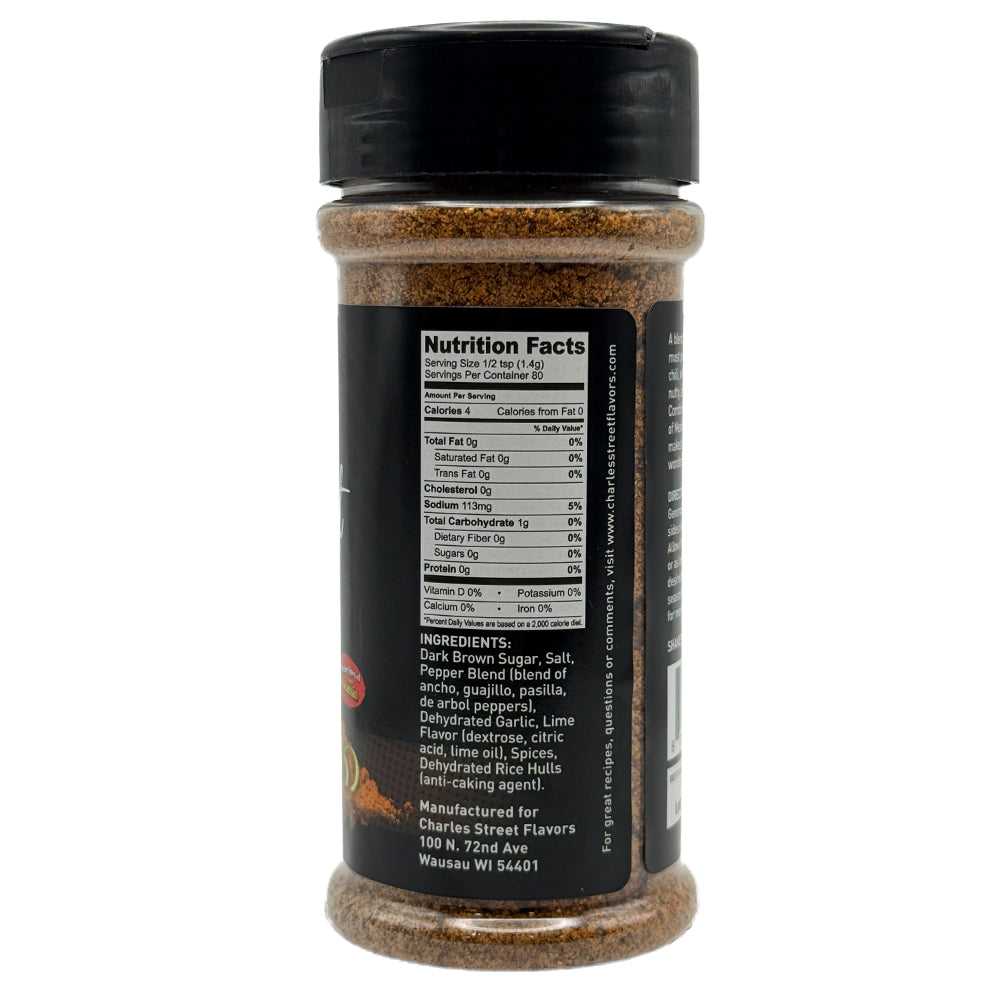 Charles St Ancho Chili with Lime Rub Seasoning