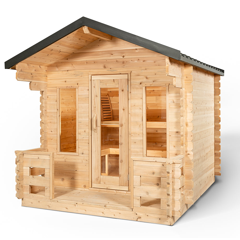 CT Georgian Sauna w/ Electric Heater
