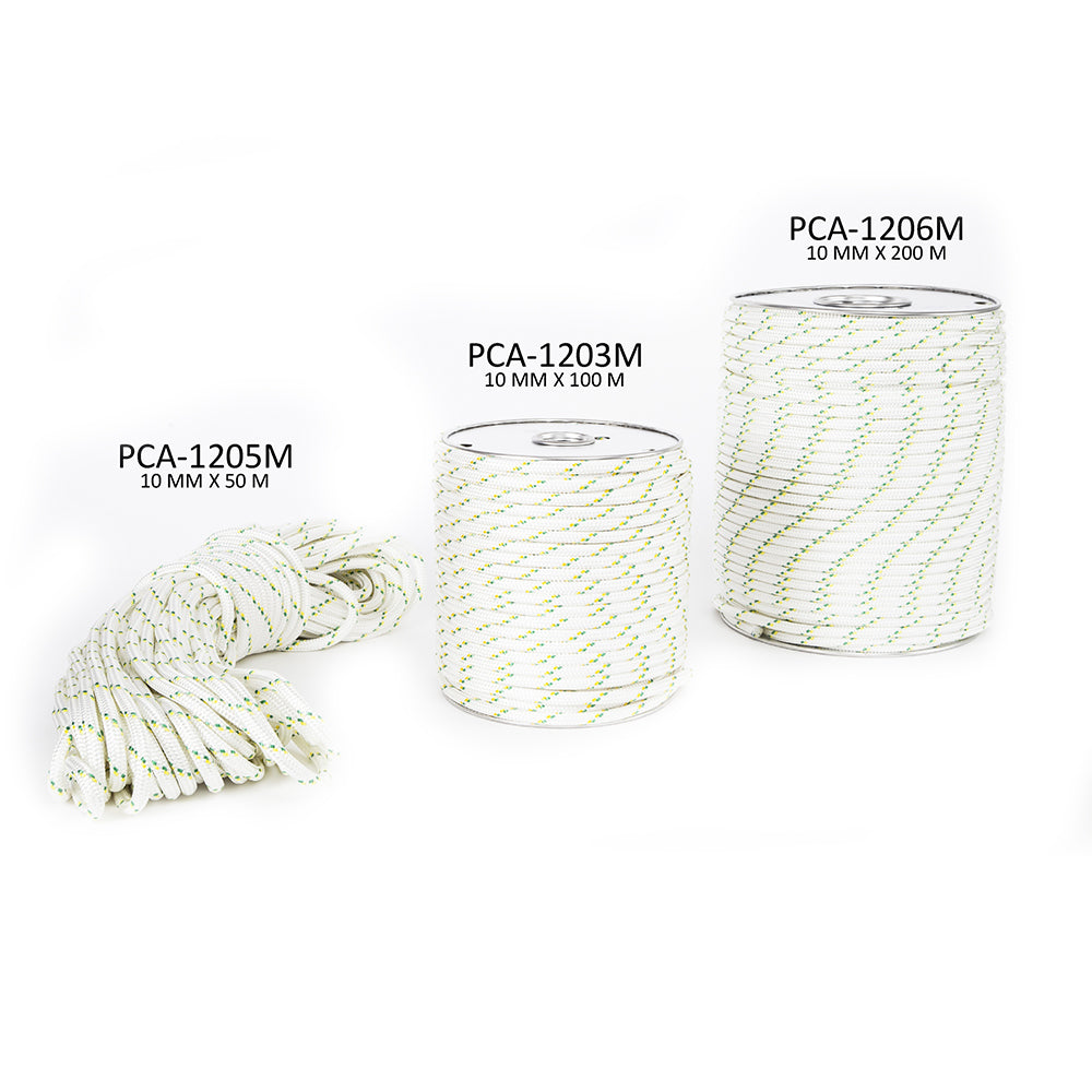 Portable Winch 3/8" (10 mm) Double-Braided Polyester Ropes