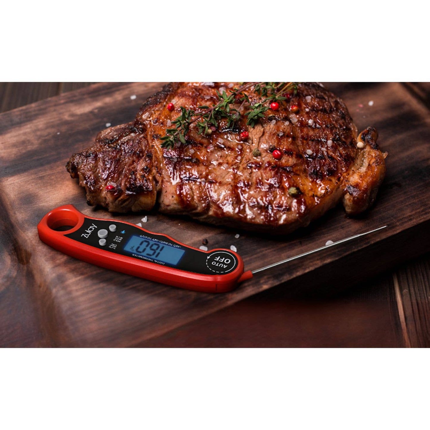 Instant Read Digital Meat Thermometer with Probe