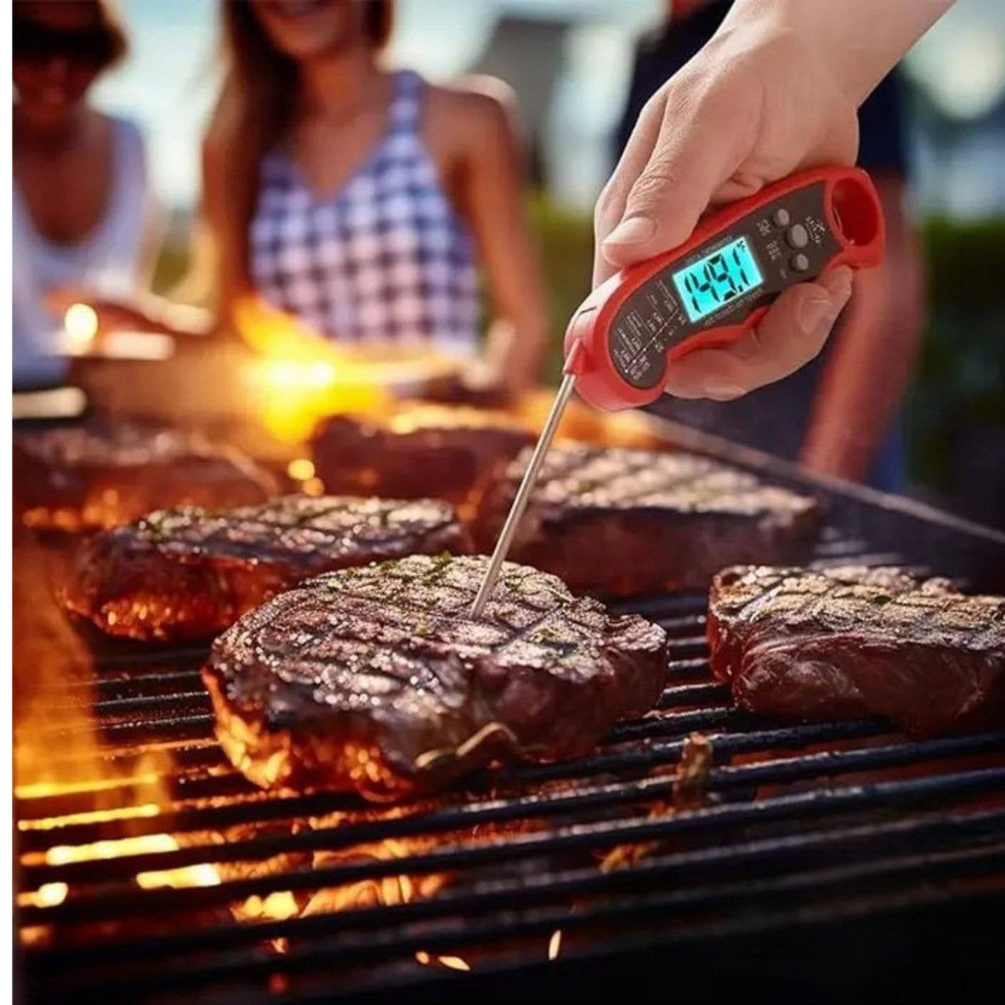 Instant Read Digital Meat Thermometer with Probe