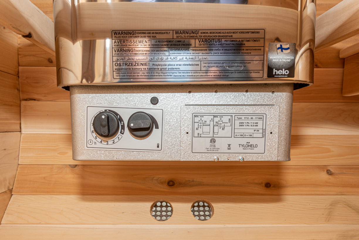 CT Luna Sauna w/ Electric Heater