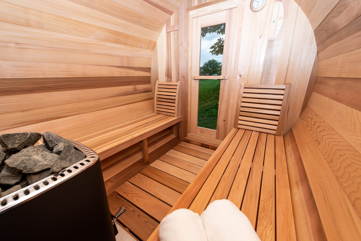 Dundalk Traditional Barrel Sauna, Woodburning