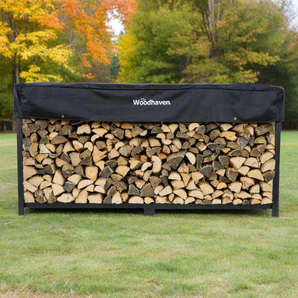 The Woodhaven 10ft Firewood Rack