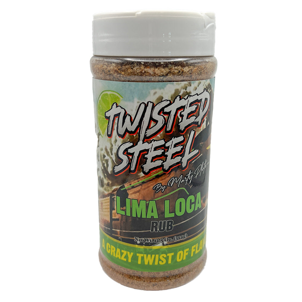 Twisted Steel Lima Loca Seasoning by Marty Plute *CLOSEOUT*