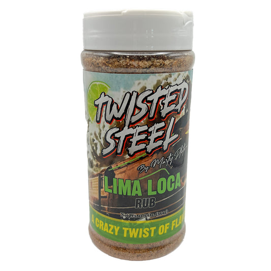 Twisted Steel Lima Loca Seasoning by Marty Plute *CLOSEOUT*