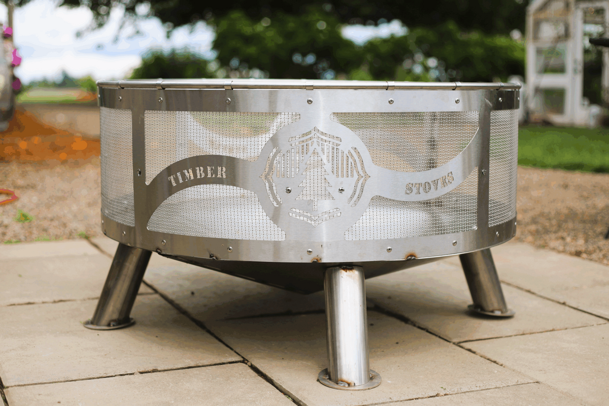 Timber Stoves Stainless Steel Fire Pit