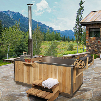 Starlight Wood Burning Hot Tub
