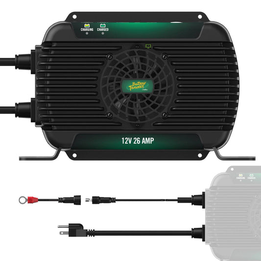 PowerPlus 12V 26 AMP Single Output Battery Charger and Maintainer