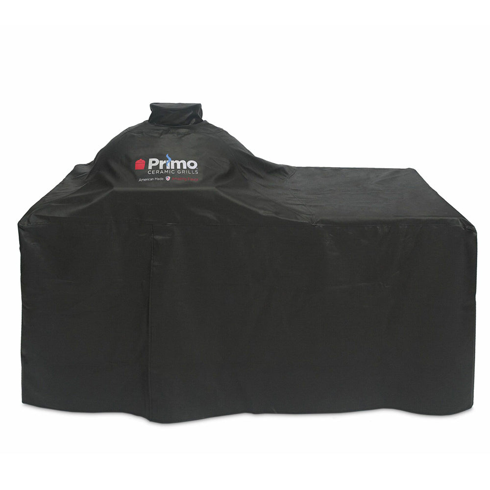 Primo Grill Cover for LG or Oval JR with Countertop Table