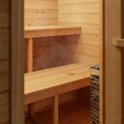 CT Palmer Cabin Sauna w/ Electric Heater (1-4 People)