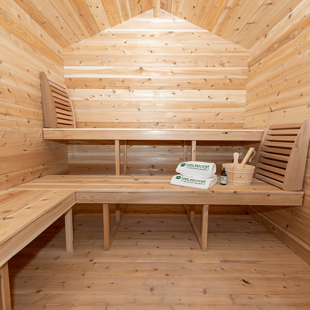 CT Georgian Sauna w/ Electric Heater