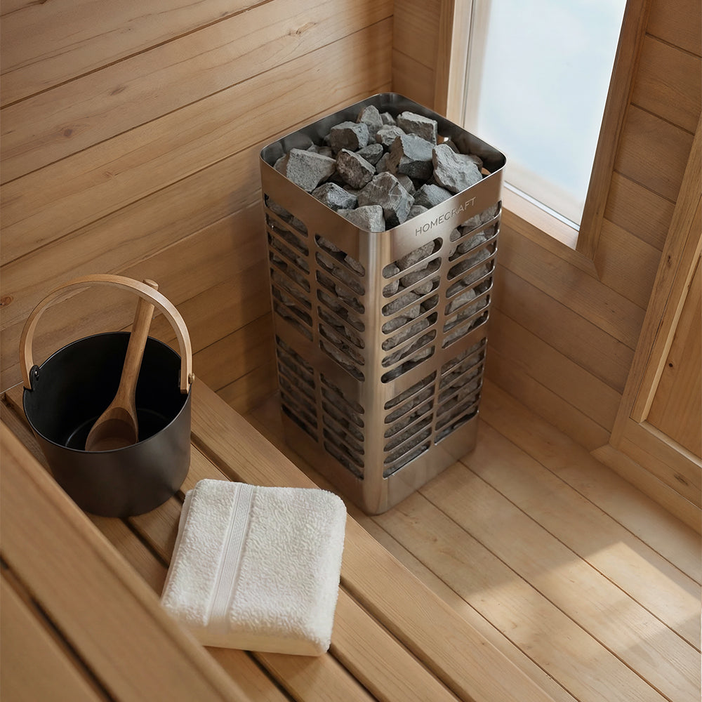 CT Palmer Cabin Sauna w/ Electric Heater (1-4 People)