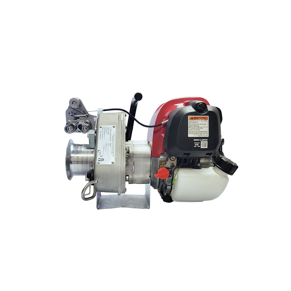 Portable Winch PCW4000, Honda GX50 Gas-Powered Portable Winch