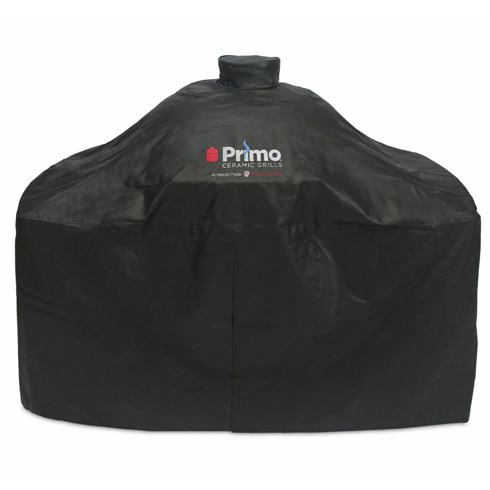Primo Grill Cover for XL in Cart with SS Side Tables or Cypress Compact Table, LG 300 in Cart with SS Side Tables, JR 200 in Cypress Table