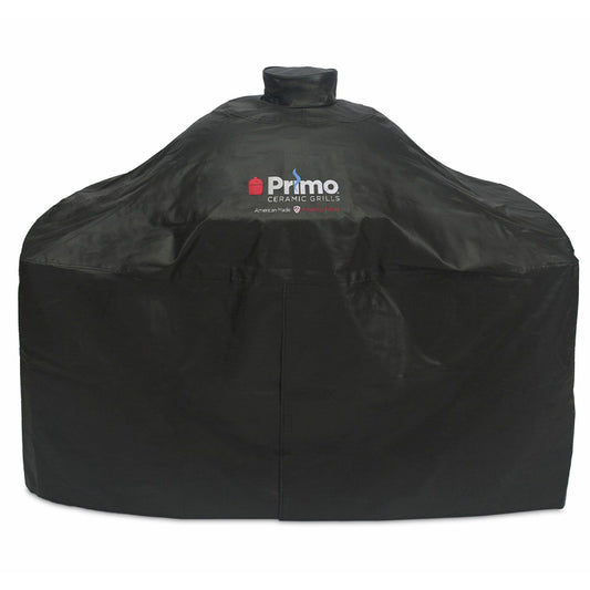 Primo Grill Cover for XL in Cart with SS Side Tables or Cypress Compact Table, LG 300 in Cart with SS Side Tables, JR 200 in Cypress Table