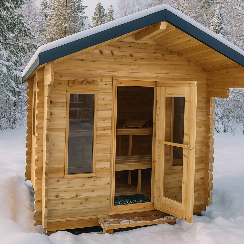 CT Palmer Cabin Sauna w/ Electric Heater (1-4 People)