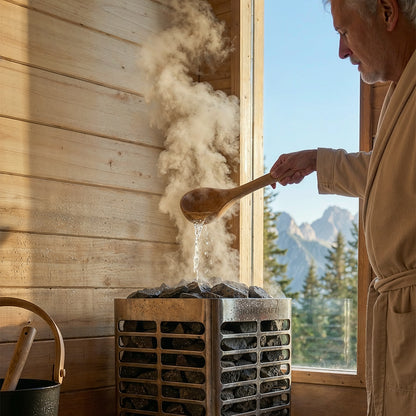 CT Palmer Cabin Sauna w/ Electric Heater (1-4 People)