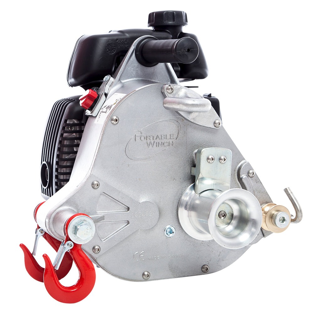 Portable Winch PCW5000, Honda GXH50 Gas-Powered Portable Winch