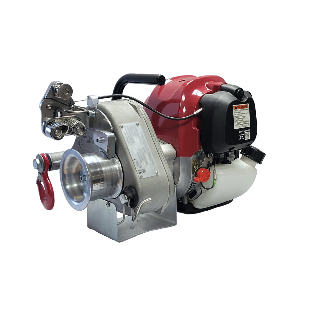 Portable Winch PCW4000, Honda GX50 Gas-Powered Portable Winch