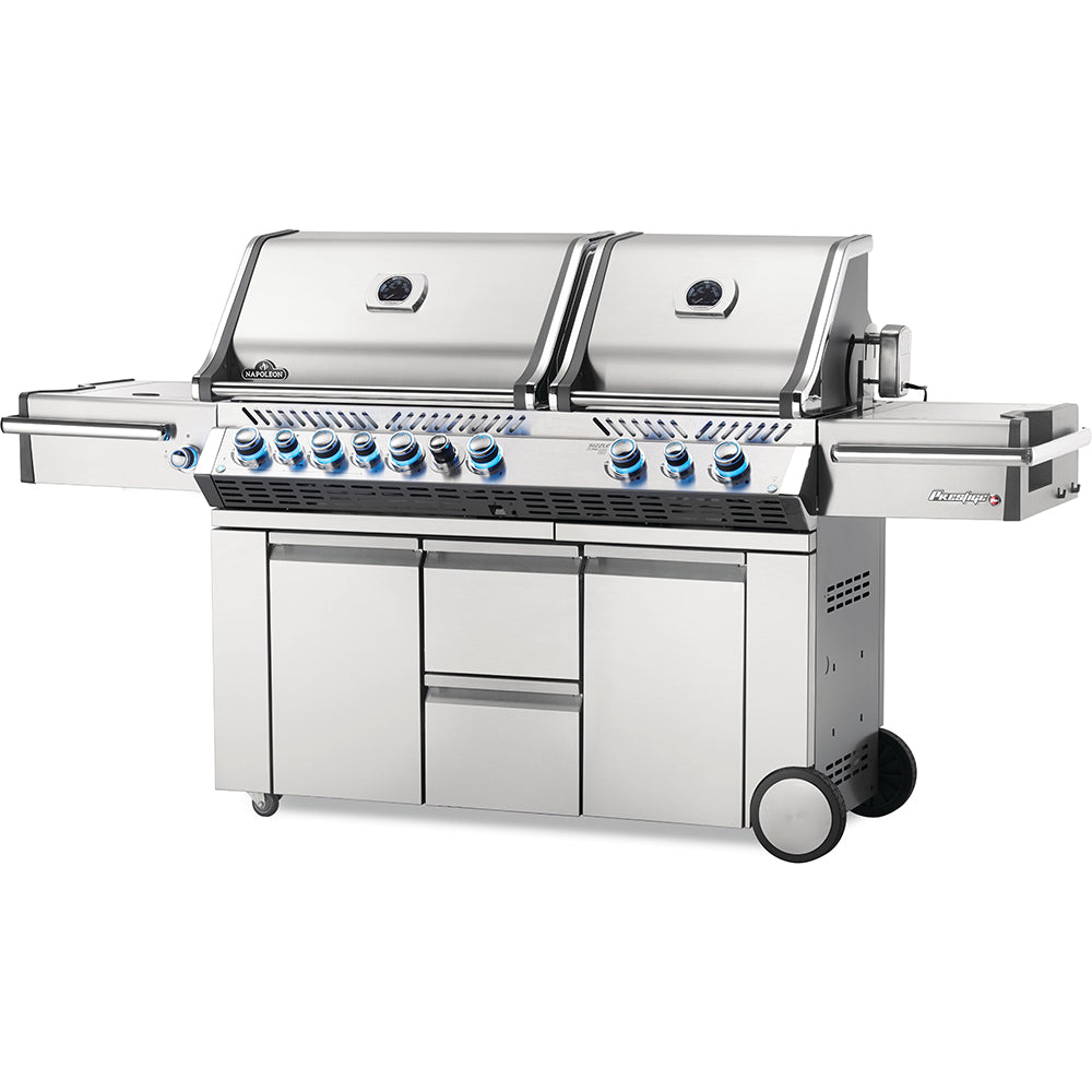 Classic Prestige® PRO 825 RSBI with Power Side Burner, Infrared Rear & Bottom Burners
