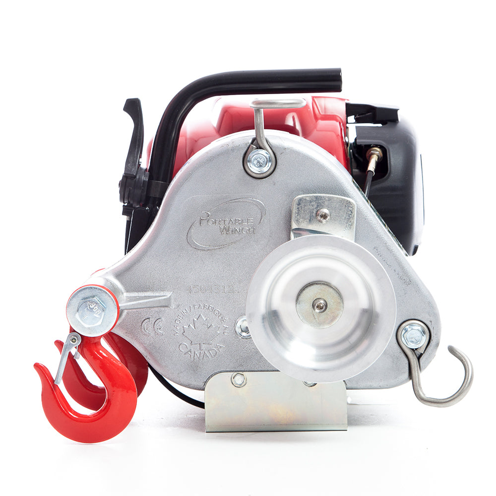 Portable Winch PCW3000, Honda GX35 Gas-Powered Portable Winch