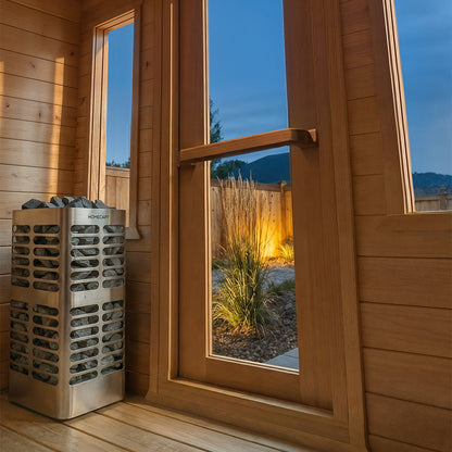 CT Palmer Cabin Sauna w/ Electric Heater (1-4 People)