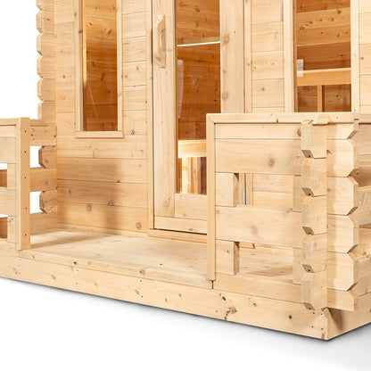 CT Georgian Sauna w/ Electric Heater