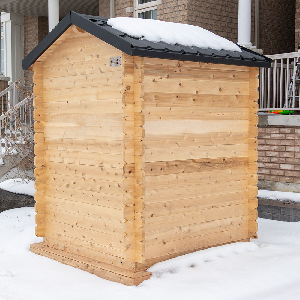 CT Granby Cabin Sauna w/ Electric Heater (1-3 People)