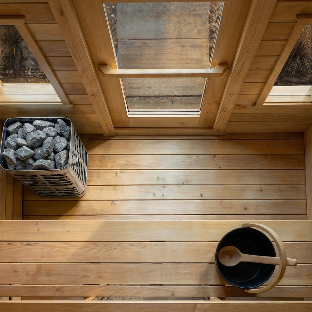 CT Palmer Cabin Sauna w/ Electric Heater (1-4 People)