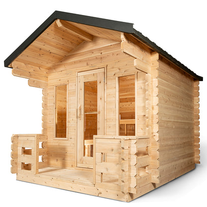 CT Georgian Sauna w/ Electric Heater