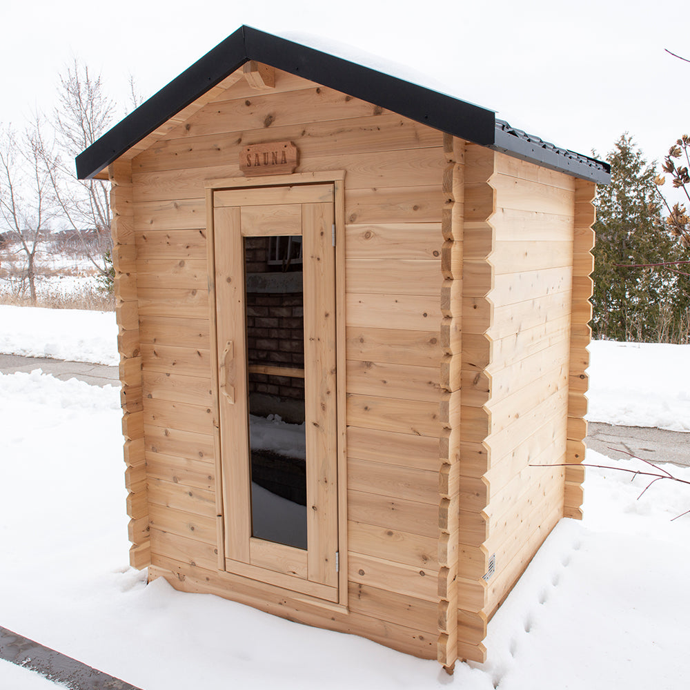 CT Granby Cabin Sauna w/ Electric Heater (1-3 People)