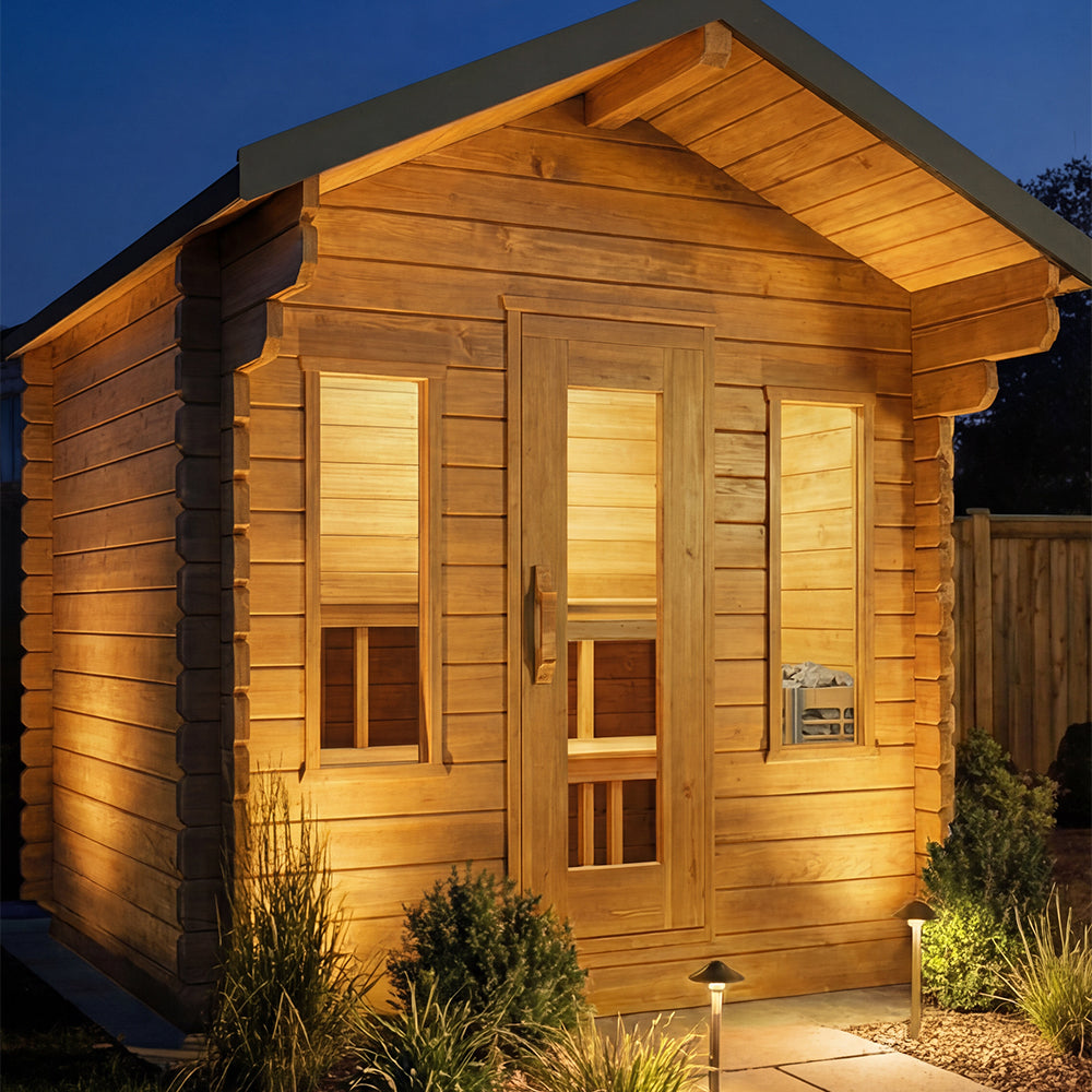 CT Palmer Cabin Sauna w/ Electric Heater (1-4 People)
