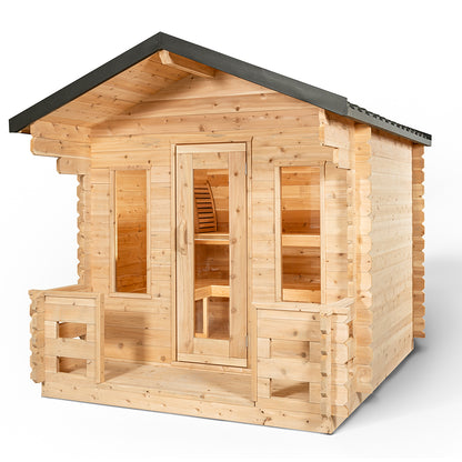 CT Georgian Sauna w/ Electric Heater