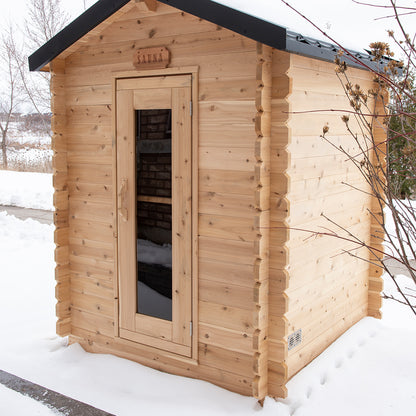 CT Granby Cabin Sauna w/ Electric Heater (1-3 People)
