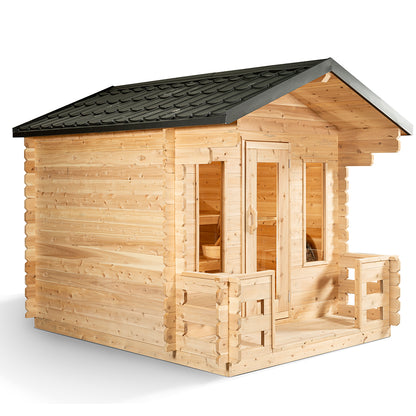CT Georgian Sauna w/ Electric Heater