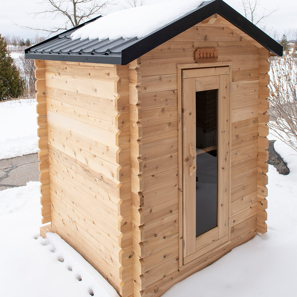 CT Granby Cabin Sauna w/ Electric Heater (1-3 People)