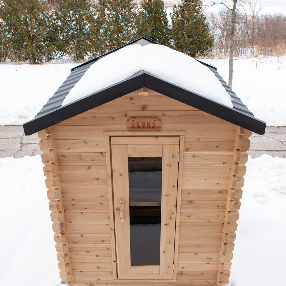 CT Granby Cabin Sauna w/ Electric Heater (1-3 People)