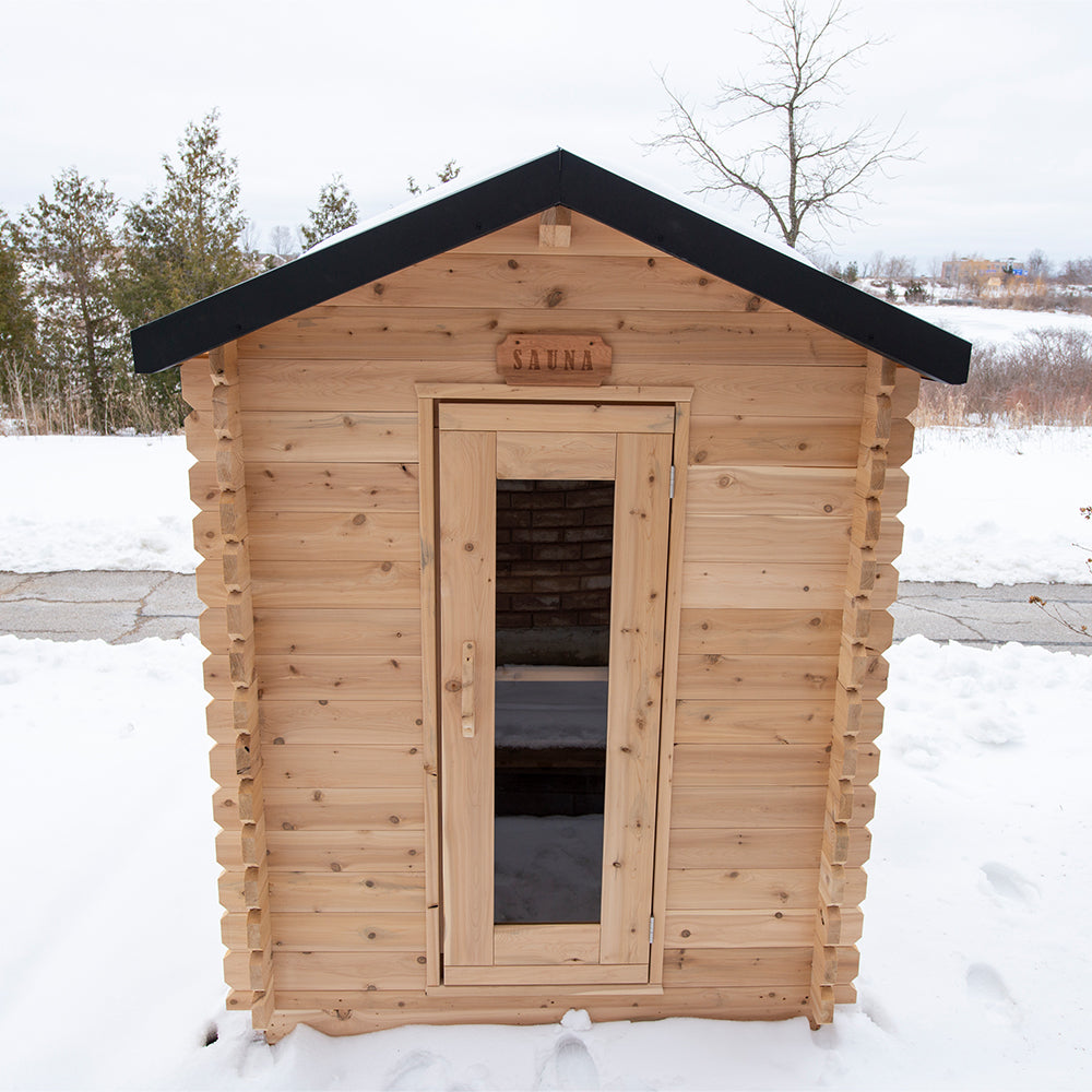 CT Granby Cabin Sauna w/ Electric Heater (1-3 People)