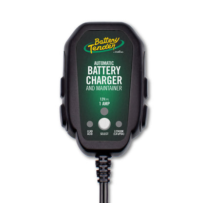Battery Tender Junior 1 AMP 12V Selectable Chemistry Battery Charger and Maintainer