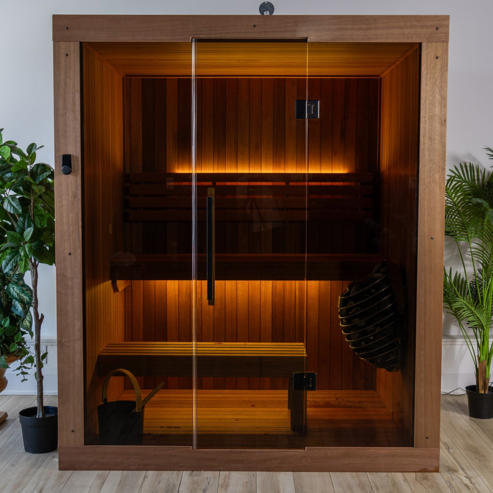 CT Element Indoor Sauna Loft w/ Electric Heater (1-3 People)