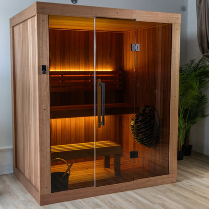 CT Element Indoor Sauna Loft w/ Electric Heater (1-3 People)