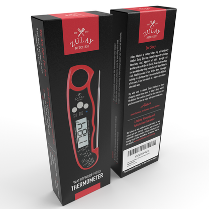 Instant Read Digital Meat Thermometer with Probe