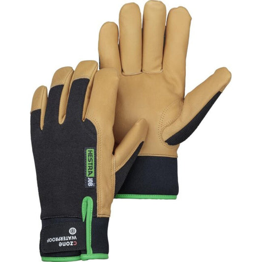 Hestra JOB Unisex Leather Winter Gloves #74060-701
