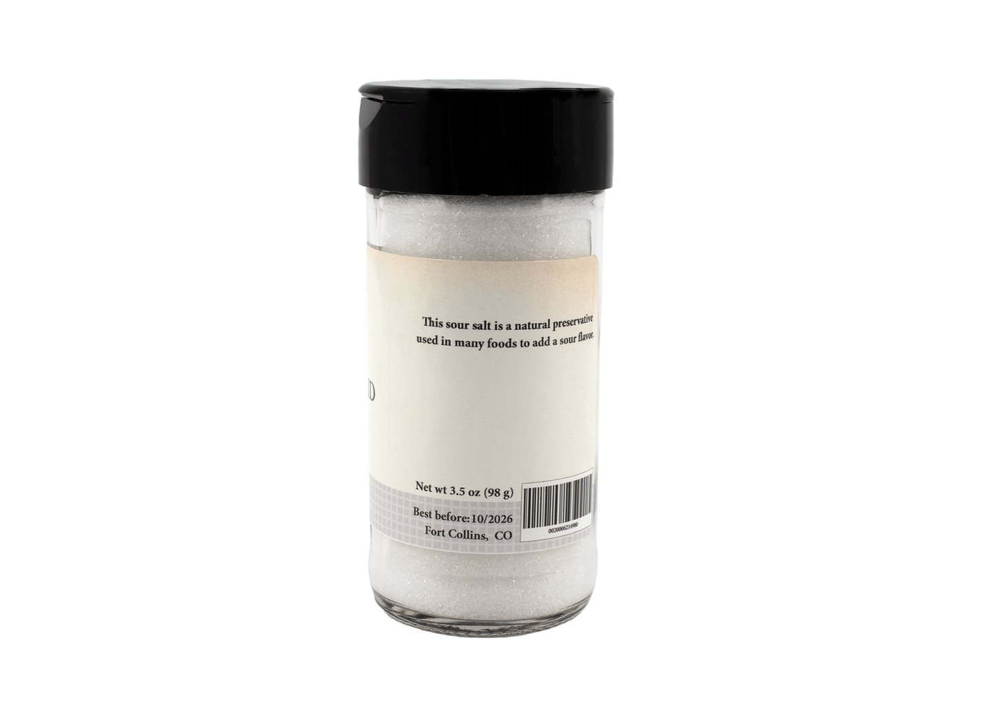 Citric Acid, Fresh Gourmet Spice, Sour Flavor