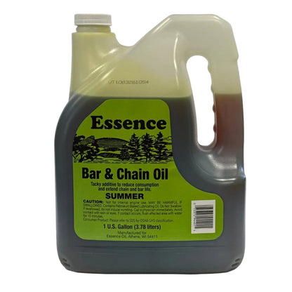 Essence Xtreme Chainsaw Bar and Chain Oil, Summer Grade (1 Gallon)