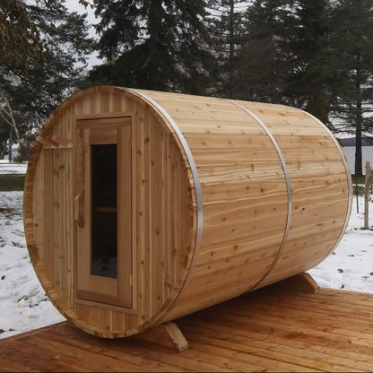 Dundalk Traditional Barrel Sauna, Electric