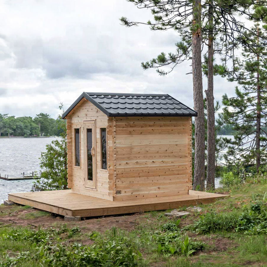 CT Georgian Sauna w/ Electric Heater
