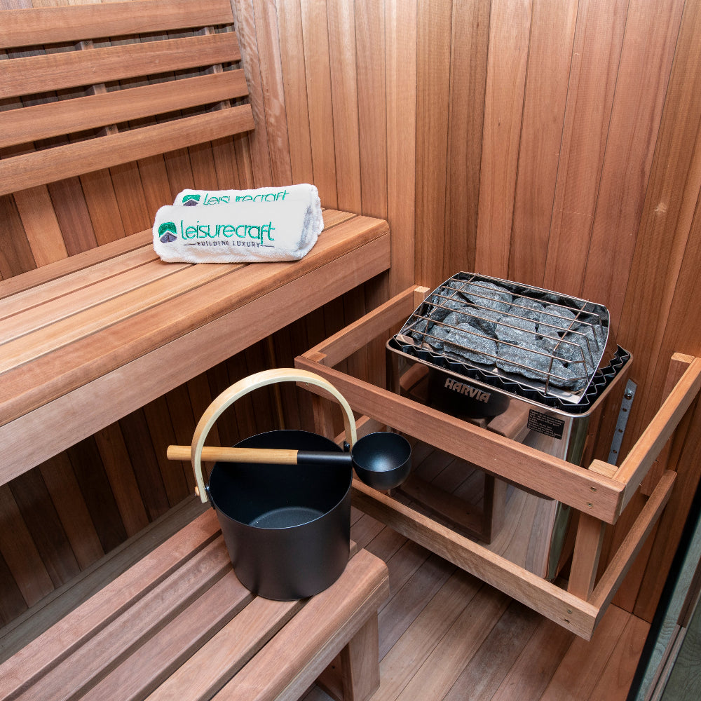 CT Element Indoor Sauna Nook w/ Electric Heater (1-2 People)