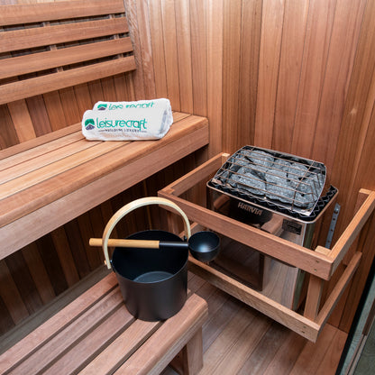 CT Element Indoor Sauna Nook w/ Electric Heater (1-2 People)